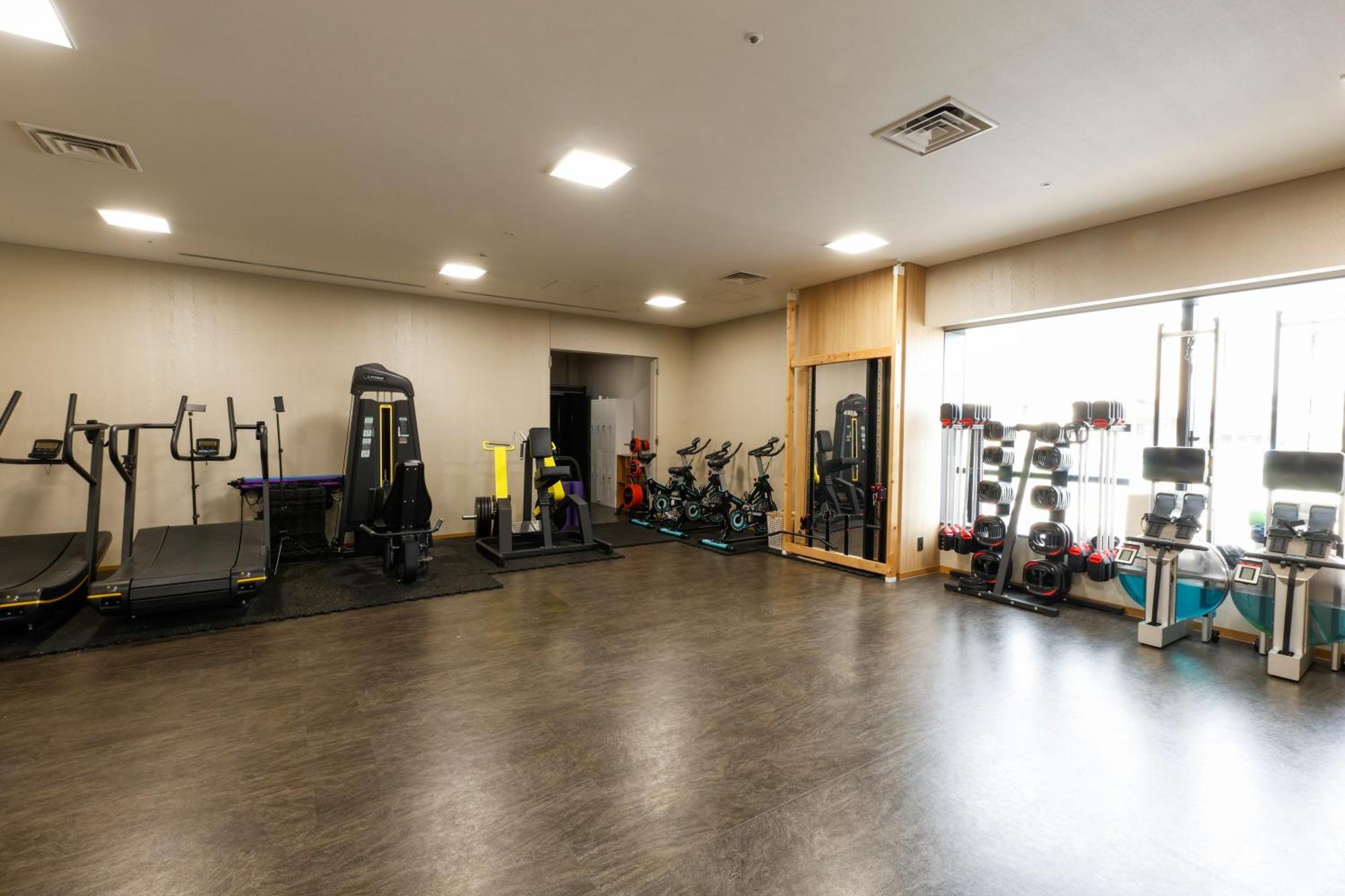 Hida Takayama Onsen Takayama Green Hotel Keio Group Hotels Экстерьер фото The gym at the hotel